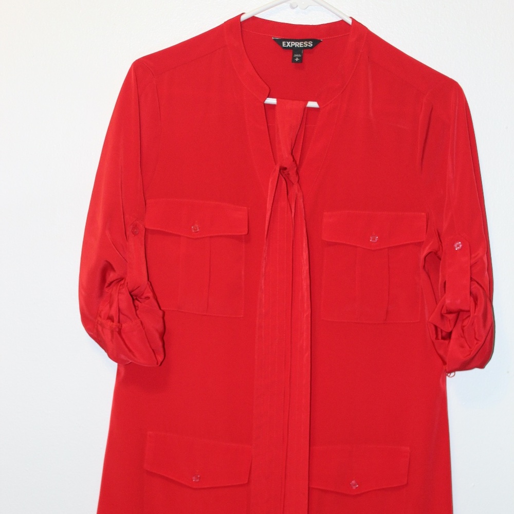Red dress (Express)